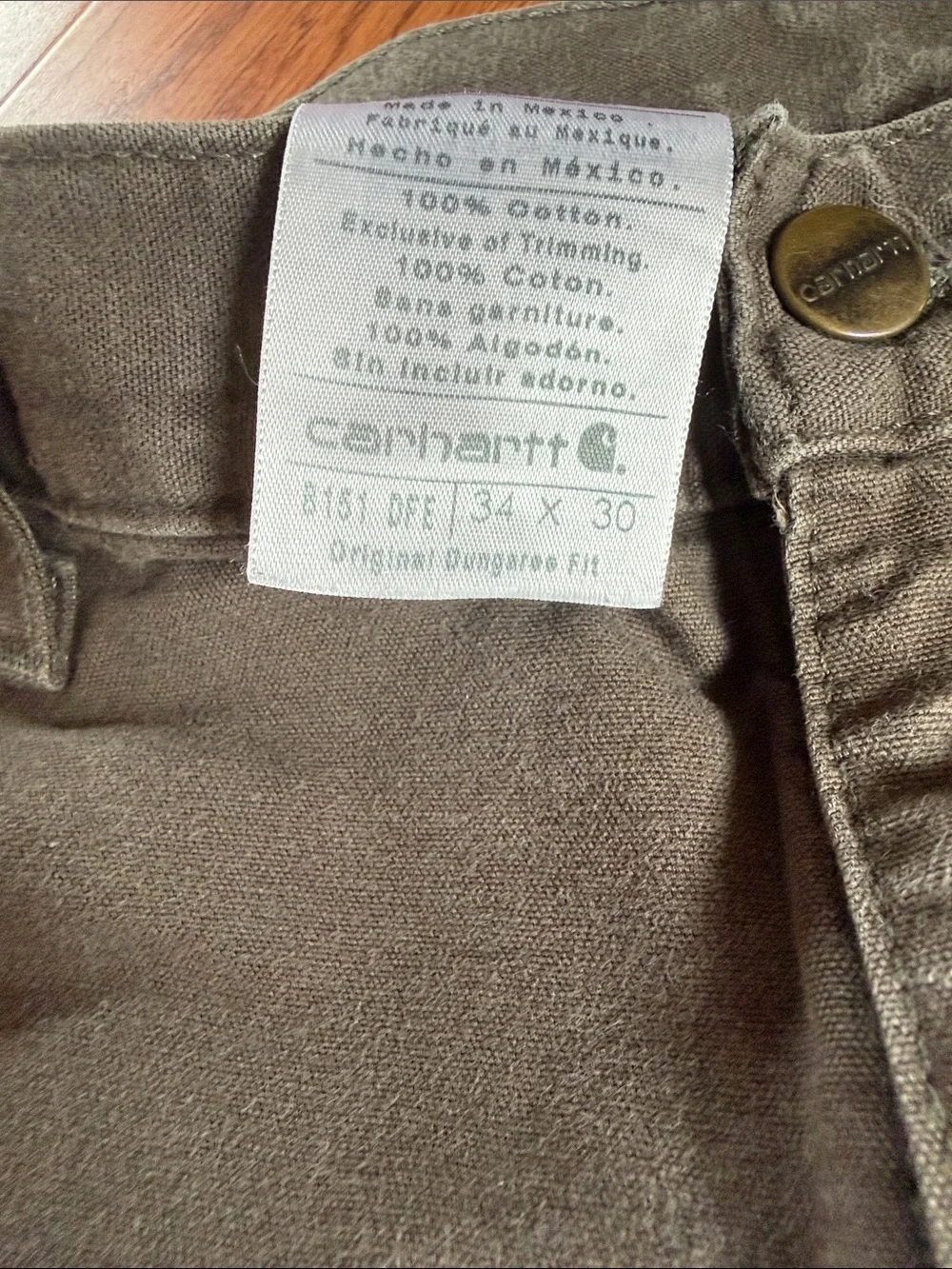 Carhartt sturdy cargo